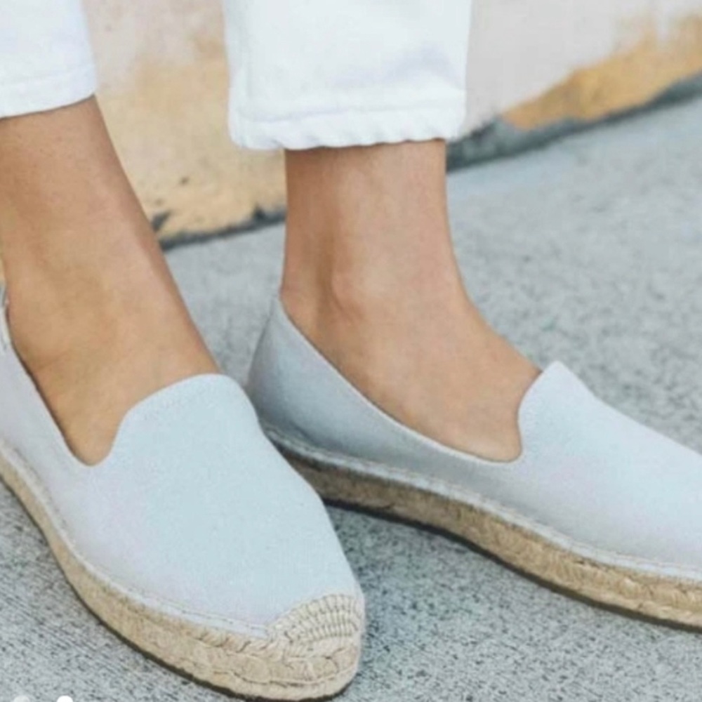 NWOT Soludos Canvas Platform Espadrilles